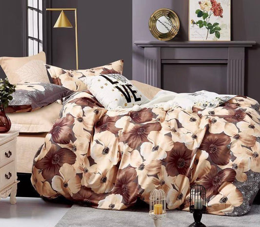 LILAC KING Cotton Bedsheet