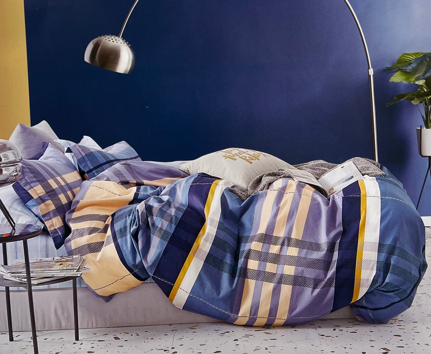 LILAC KING Cotton Bedsheet
