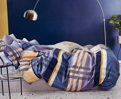 LILAC KING Cotton Bedsheet