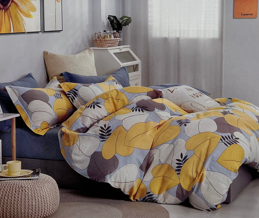 LILAC KING Cotton Bedsheet