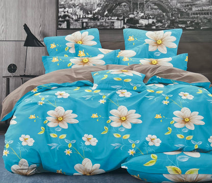 CASTELLO KING Bedsheet (4 Pillow covers)