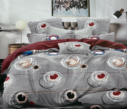 CASTELLO KING Bedsheet (4 Pillow covers)