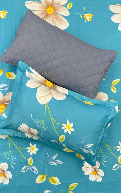 CASTELLO KING Bedsheet (4 Pillow covers)