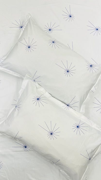 WHITE RIVER King Cotton Bedsheet