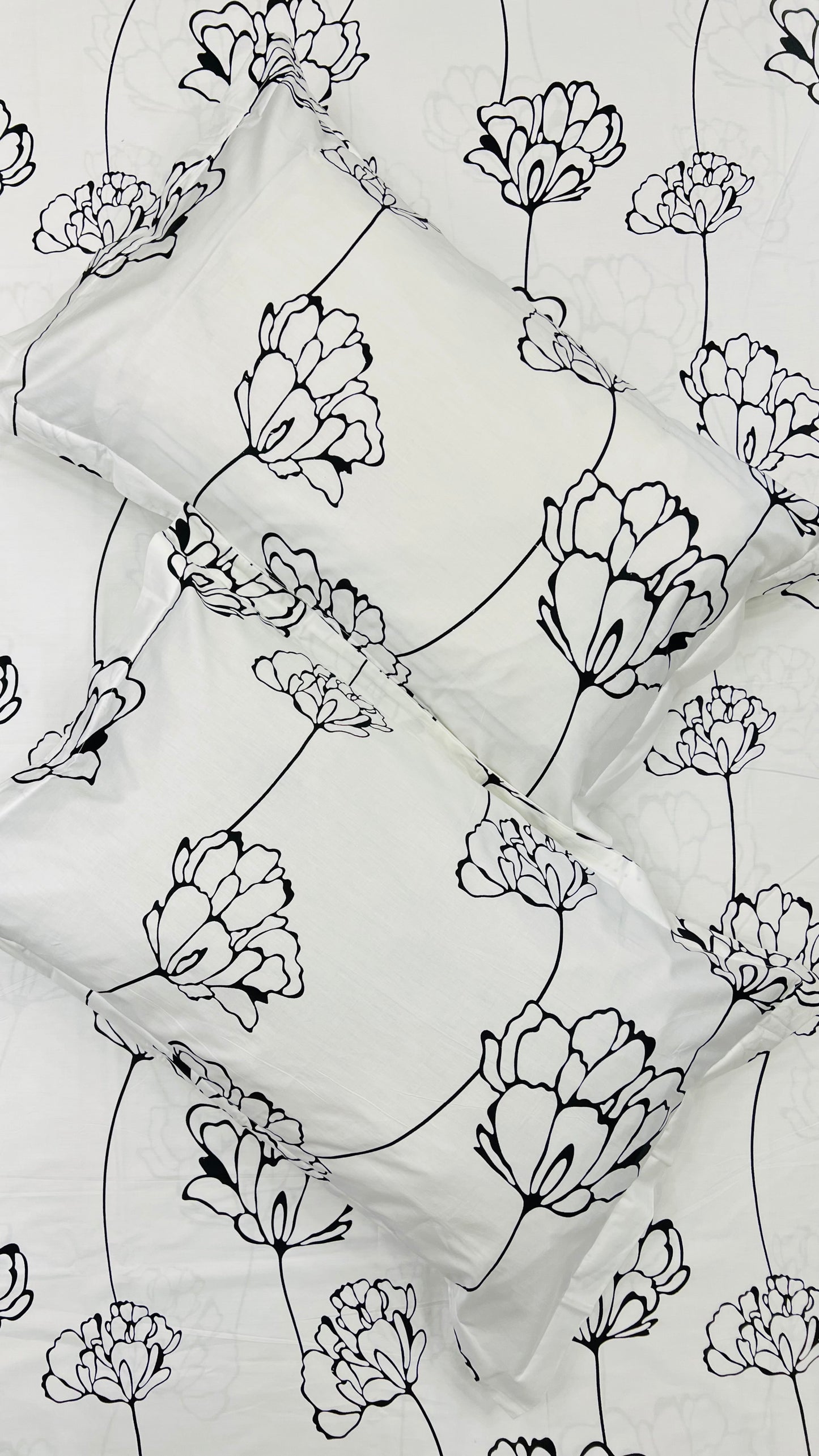 WHITE RIVER KING-SIZE COTTON BEDSHEET