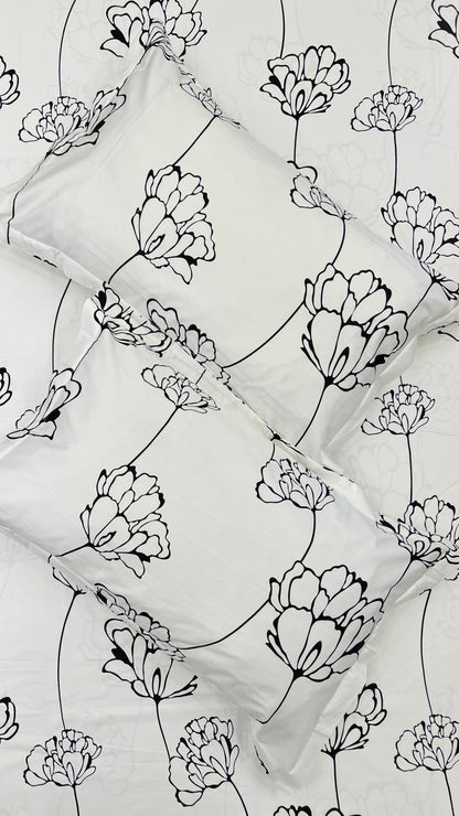 WHITE RIVER KING-SIZE COTTON BEDSHEET