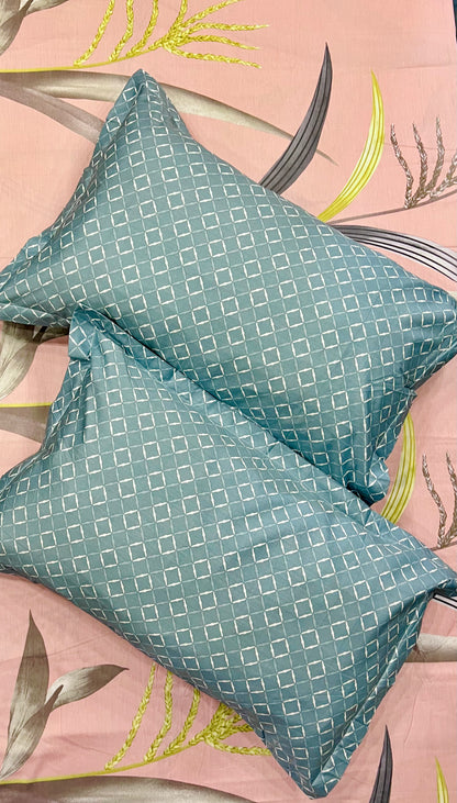 FREESIA XXL Cotton Bedsheet (Extra-Large Bedsheet)
