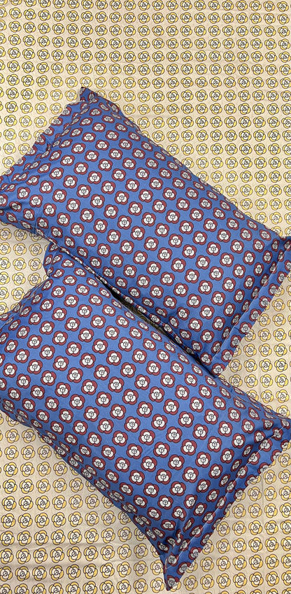 FREESIA XXL Cotton Bedsheet (Extra-Large Bedsheet)