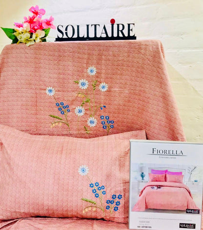 FIORELLA KING Bedsheet (hand embroidery)