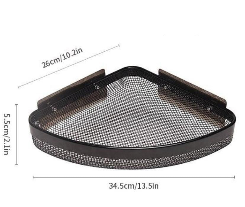 SELF-ADHESIVE SHOWER CORNER STAND (Waterproof & Rustproof)