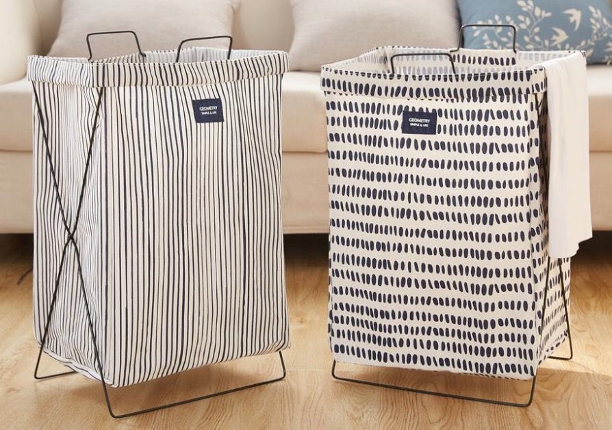 FOLDABLE LAUNDRY BASKET