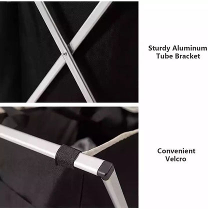 Dark-Light Laundry Basket (2 Sections)