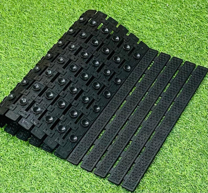 Shower Mat Anti-Slip Gorilla Grip (Black)