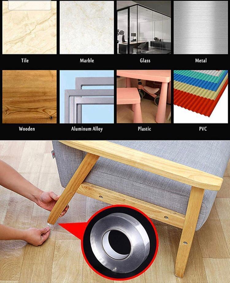 Silicon tape (Double sided & Reusable)