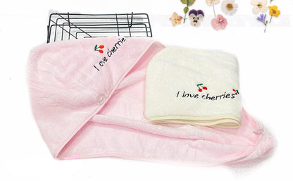 Microfiber Hair Towel Wrap (Ultra-Absorbing)