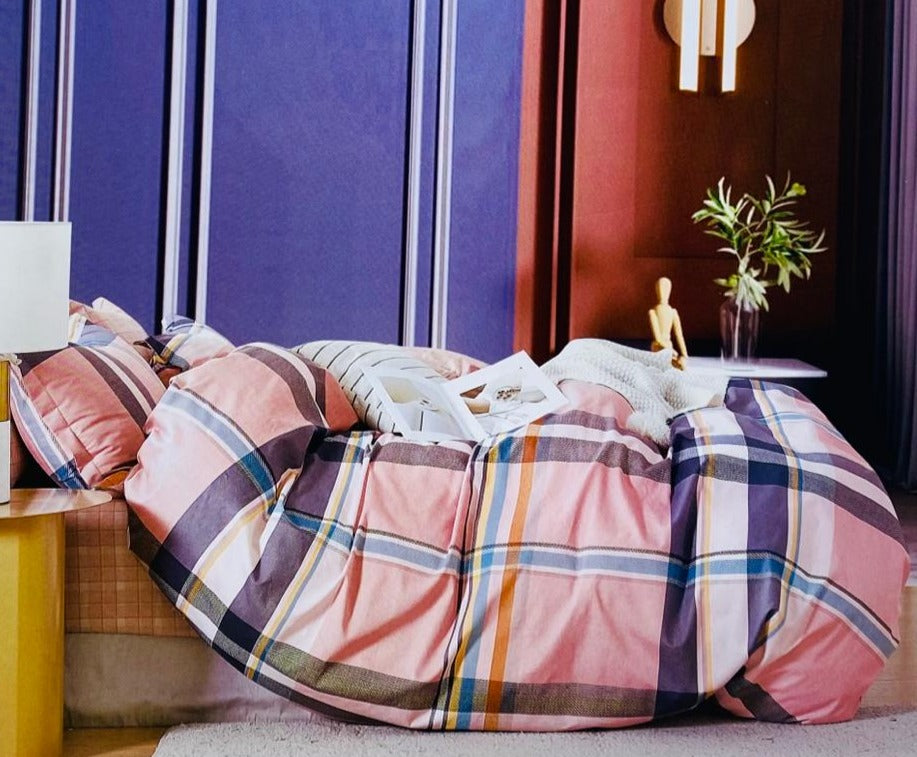 FREESIA XXL Cotton Bedsheet (Extra-Large Bedsheet)