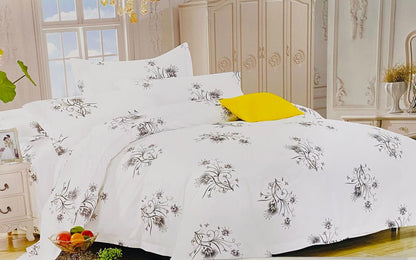 WHITE RIVER King Cotton Bedsheet