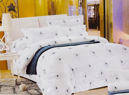 WHITE RIVER King Cotton Bedsheet