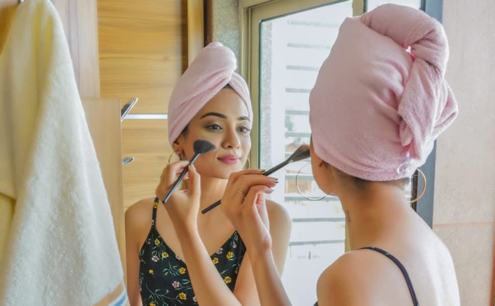 Microfiber Hair Towel Wrap (Ultra-Absorbing)
